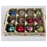 Glass Shiny Brite Christmas Ornaments.