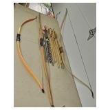 Recurve Longbows, Arrows, Wood & Fiberglass