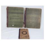 1880s Indiana Education Geography & Spelling Books