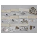 Group of Minerals, Fossils, Stones
