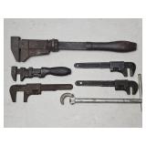 Assorted Pipe Wrenches