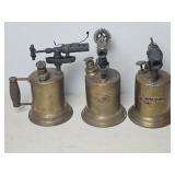 Vintage Brass Blow Torches