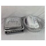 Aluminum Baking Pans, & Cups.