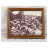 Walkerton Photo Waiting Funeral Train 1923