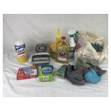 Cleaning Supplies and Rags.