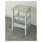 Library Ladder/ Flip-Top Stool. 23In Tall.