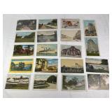 Local Indian Buildings/Parks Postcards