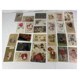 Valentines Post-Cards 1910-1950s