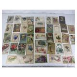 Birthday Greeting Post Cards 1910-50