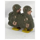 Marx Hap & Hop US Army Green Ramp