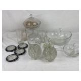 Mix Of Collectable Glass Dishes.