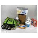 Cleaning Supples, Hangers, Trash Can, Iron, Etc