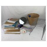 Office Supplies. Stationary, Stapler, Mirror,