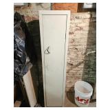Metal Storage Cabinet 61" Tall x 13.5" Wide x 10"