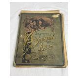 German Stamp Album, (Contains Stamps)
