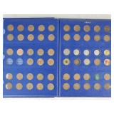 118 Us & Canadian Pennies, & Foreign Coins