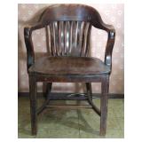 Wood Desk Chair