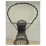 Wicker Plant Stand, poor condition