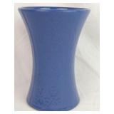 Zanesville Stoneware Co Blue Embossed Ceramic