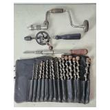 Antique Hand Drills and Bits