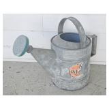 Vtg Wheeling Galvanized Metal Watering Can