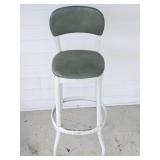 Vintage Metal Kitchen Stool