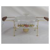 CorningWare Spice of Life Casserole on Stand