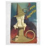 Halloween Postcard Series 1393 Anthropomorphic