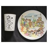 Yogi Bear Jellystone Park Plate & Cup
