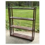 Mission Style Bookshelf. 30In Wide, 7In D, 3Ft T.