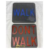 Walk / Donï¿½t Walk Glass Crosswalk Panels
