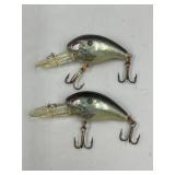 2 Rebel Deep Teeny R Crankbait Lures