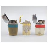 Scripto VU Lighters (Both Need TLC), Torch Style