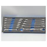 Cornwell Blue Power 12Pc Combination Wrench Set