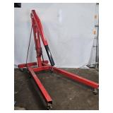Folding Engine Hoist w/ 8 Ton Ram Jack