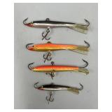 4 Rapala Jigging Raps