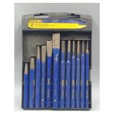 Irwin 12 Pc Cold Chisel/Bolster & Punch Set