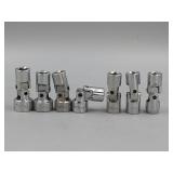 3/8 Drive Swivel Sockets 3/8" - 11/16"