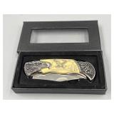 WoodLand Creek Collectible Eagle Folding Knife