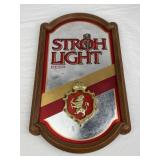 Stroh Light Beer Bar Sign