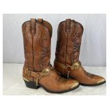Vintage Womenï¿½s ACME Cowboy Boots Size 10 D