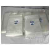 500 Seal Top Clear Poly Bags 8in x10in