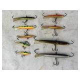 9 Rapala Jigging Raps