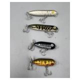 4 Heddon Fishing Lures: