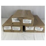 3 Boxes of Clear Can Liners 40 x46