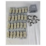 Duplex Outlets, Clips, & Switch Box