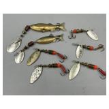 7 Mepps Aglia Spinners