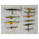 10 Rapala Jigging Raps