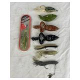 Rubber Frog Lures, Tube Lures, & Rattlinï¿½ Beetle