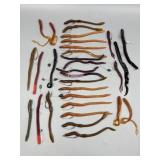 Soft Bait Including Some Hooks & Weights